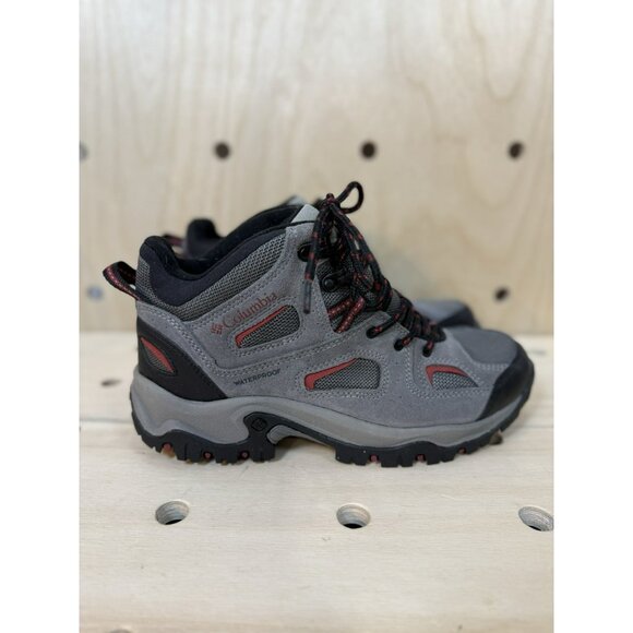 Columbia Coretek II Boots Men’s Size 9 Waterproof Hiking Gray Omni Tech EUC - Picture 1 of 7